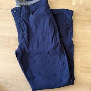 Eddie Bauer Men's Deep Blue Chinos